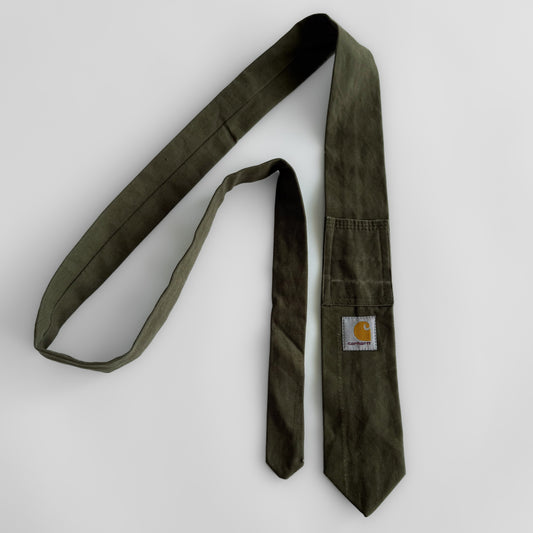 Reworked Carhartt Tie - Green