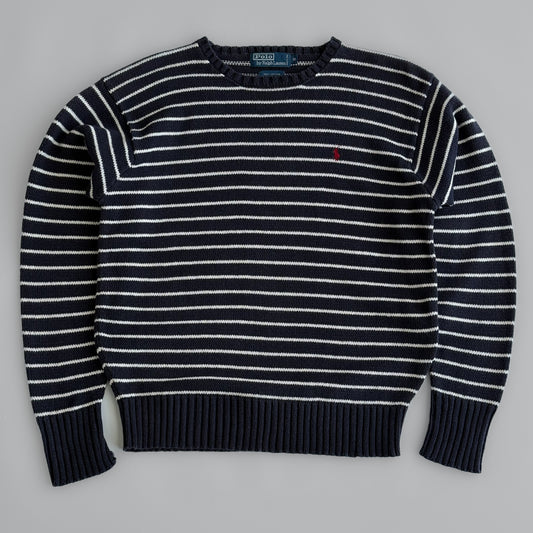 Ralph Lauren Striped Heavy Knit - Medium