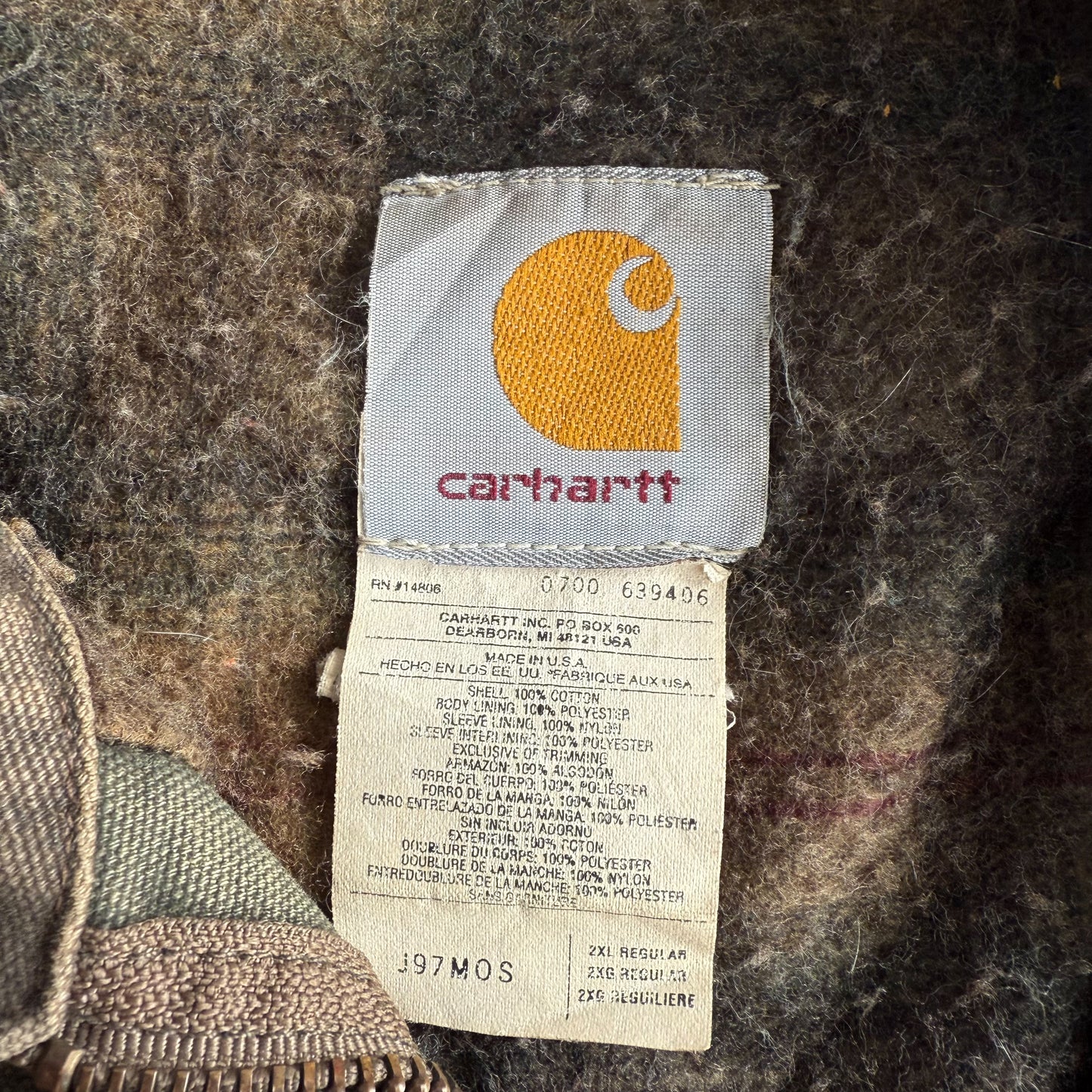 Carhartt Detroit J97 Jacket - XXL