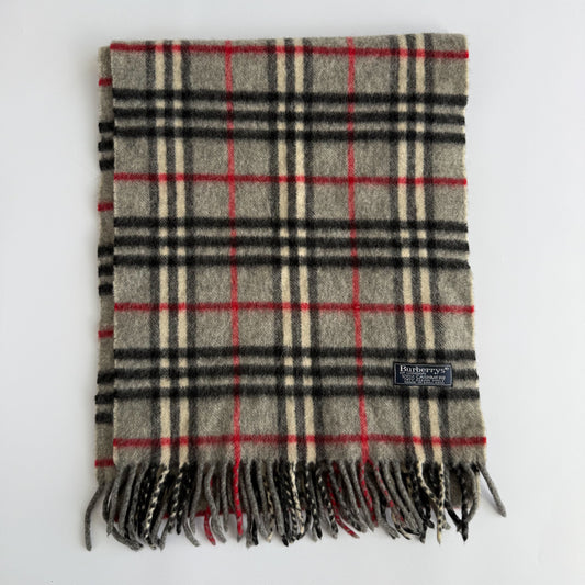 90s Burberry Scarf