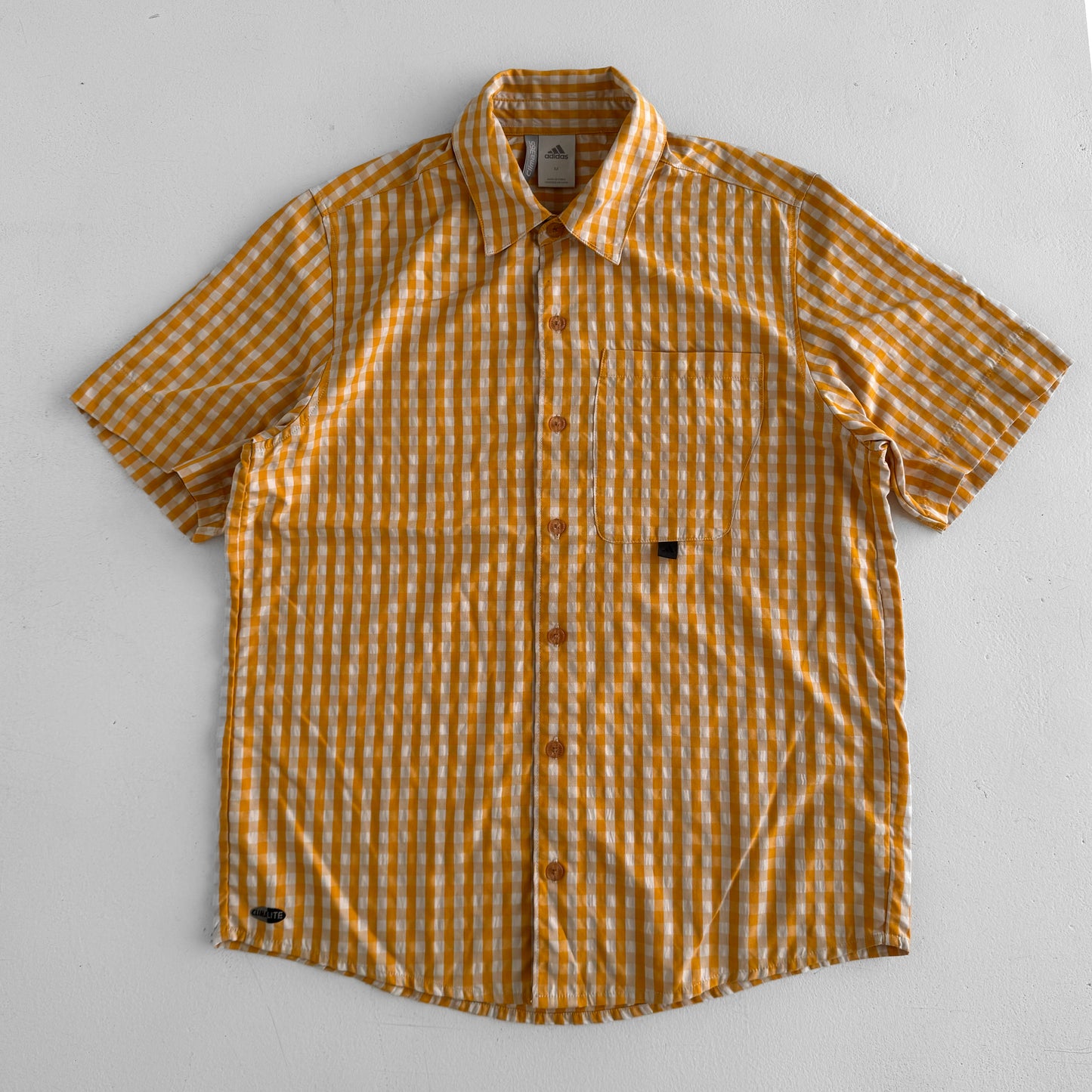 Adidas Button Up Shirt - Medium