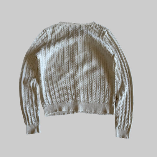 Ralph Lauren Cable Knit Cardigan - XS