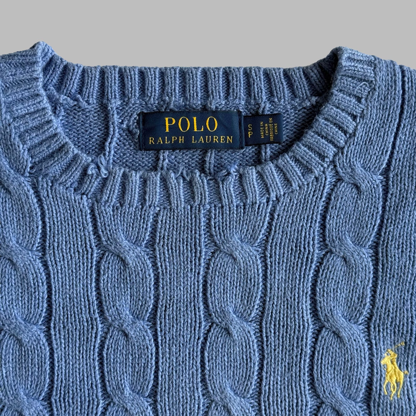Ralph Lauren Cable Knit - Large