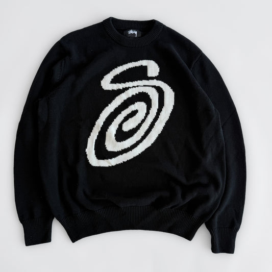 Stussy Swirly S Knit - Large