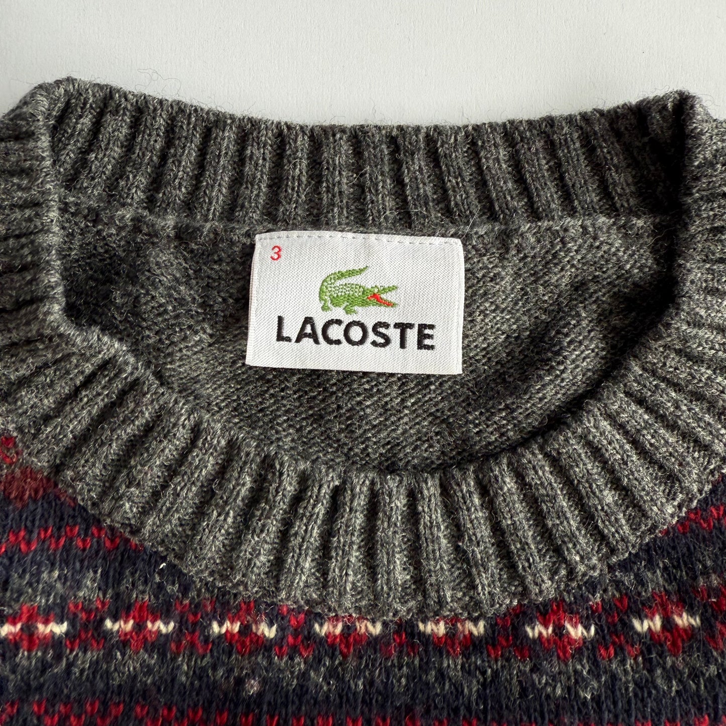 Lacoste Fishing Knit - Small
