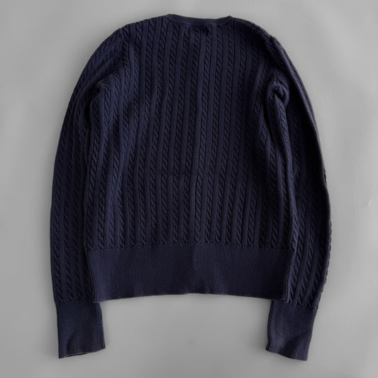 Ralph Lauren Cable Knit Cardigan - Small