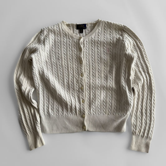 Ralph Lauren Cable Knit Cardigan - Medium