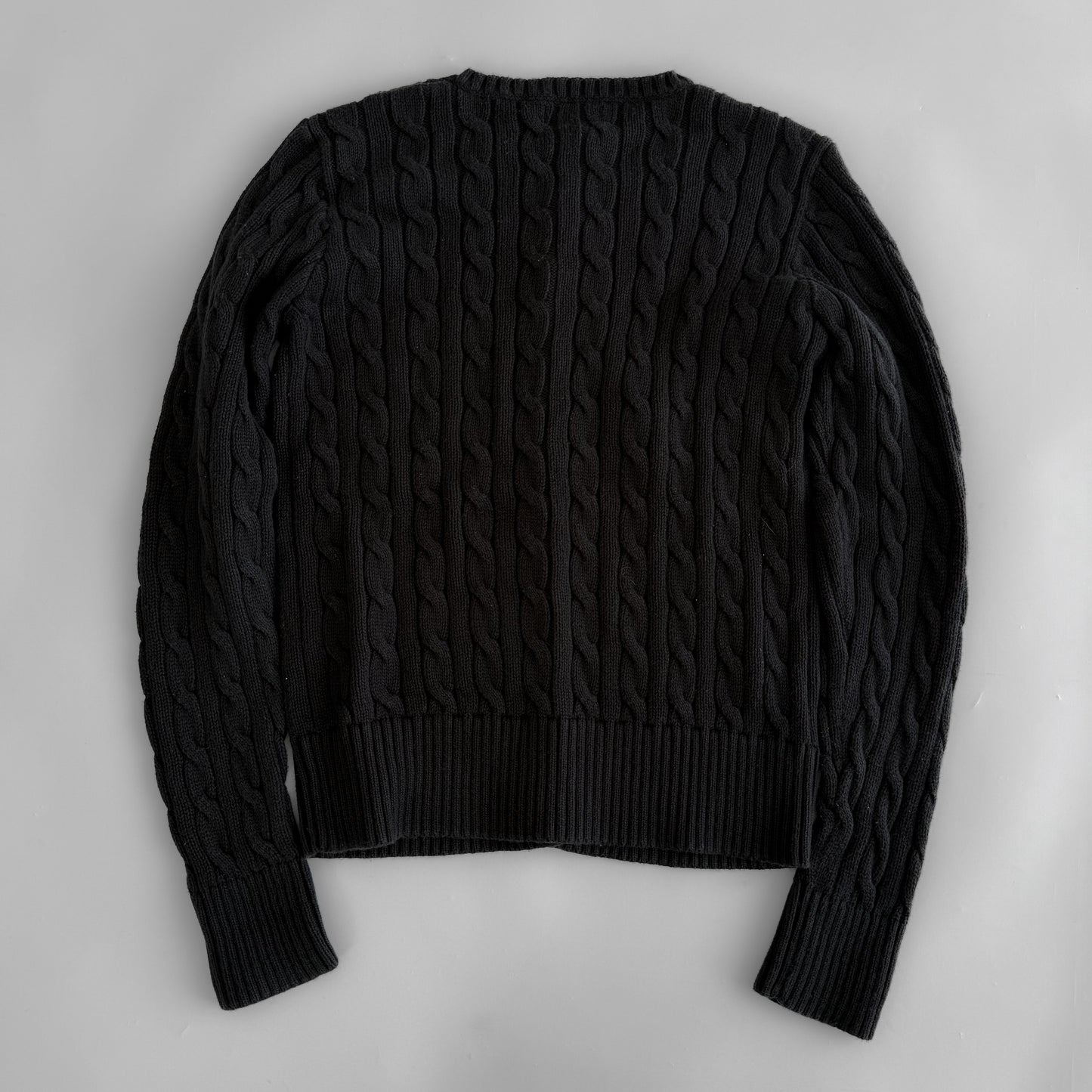 Ralph Lauren Cable Knit Cardigan - Small