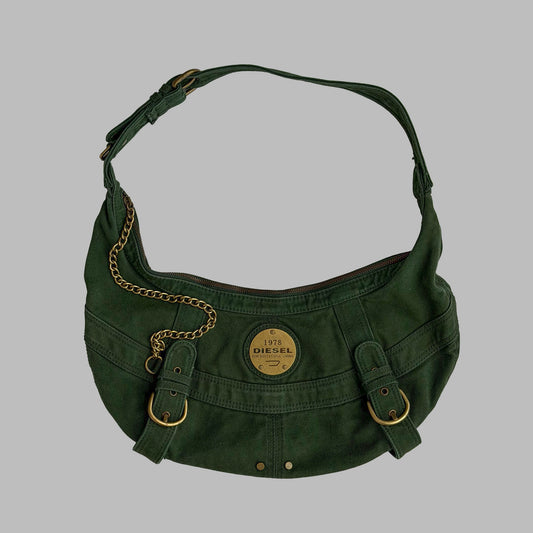 Y2K Diesel Slouchy Shoulder Bag