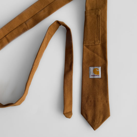 Reworked Carhartt Tie - Tan