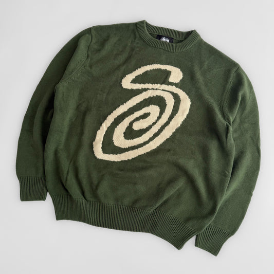 Stussy Swirly S Knit - Medium