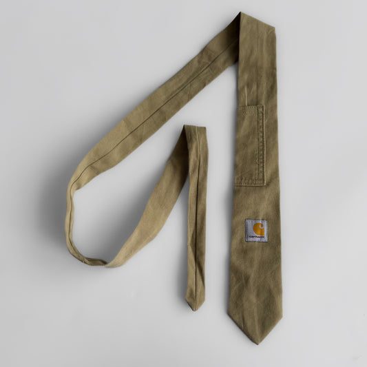 Reworked Carhartt Tie - Beige