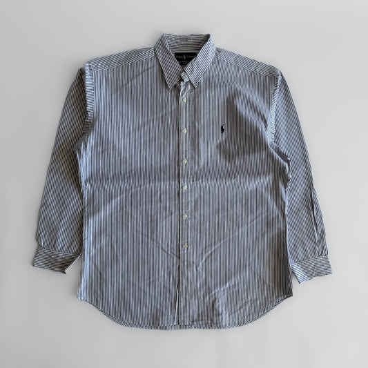 Ralph Lauren Striped Button Up Shirt - XL