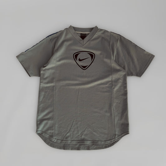 00s Nike Centre Swoosh T-Shirt - Small
