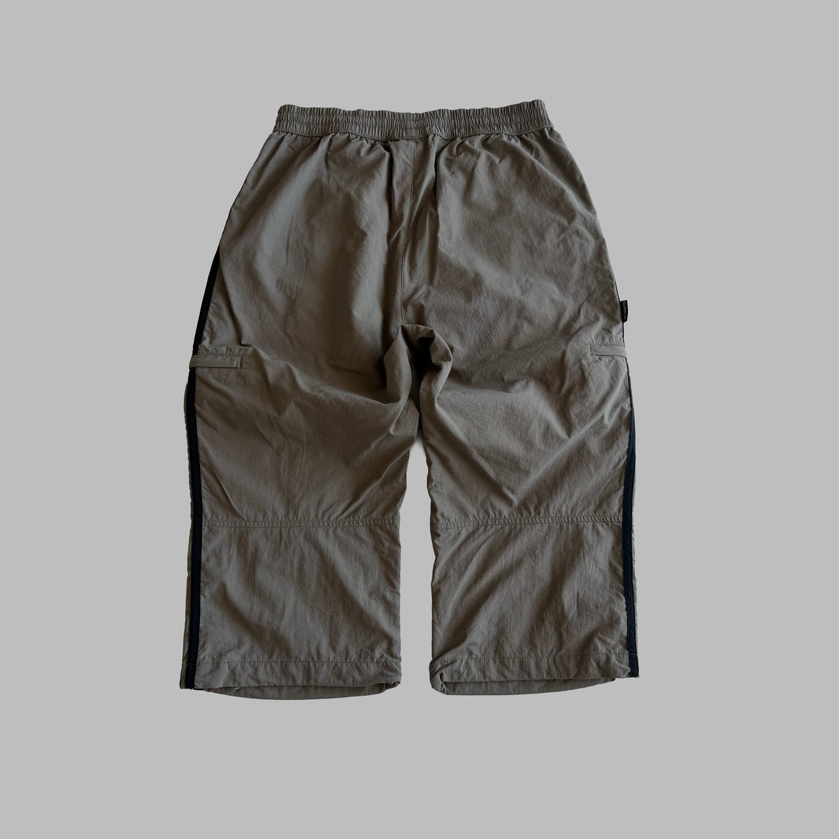 Y2K Adidas Three Stripe 3/4 Length Track Pants - S