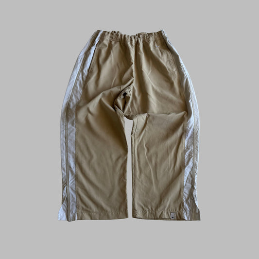 Y2K Nike Panelled Baggy 3/4 Track Pants - S
