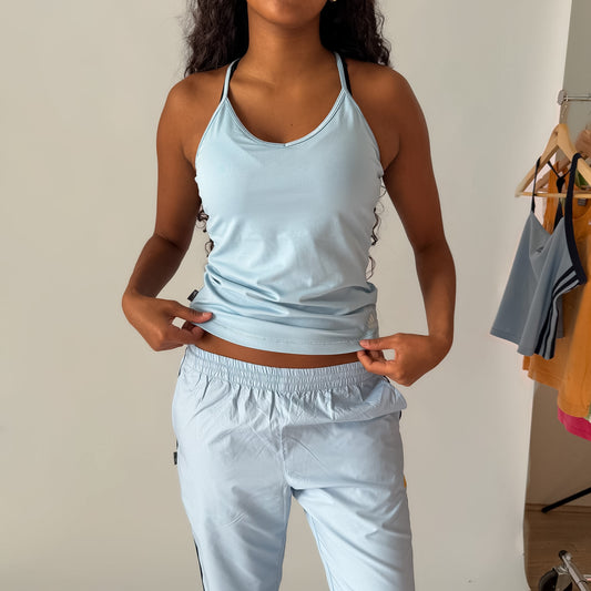 Y2K Adidas Classic Activewear Tank - S/M