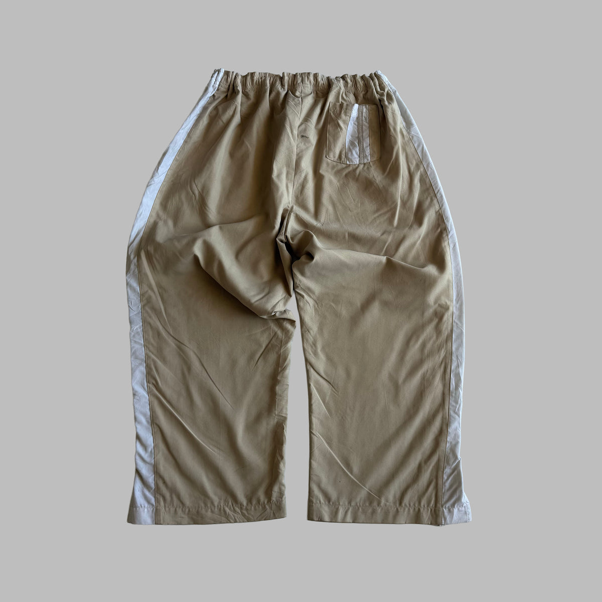 Y2K Nike Panelled Baggy 3/4 Track Pants - S