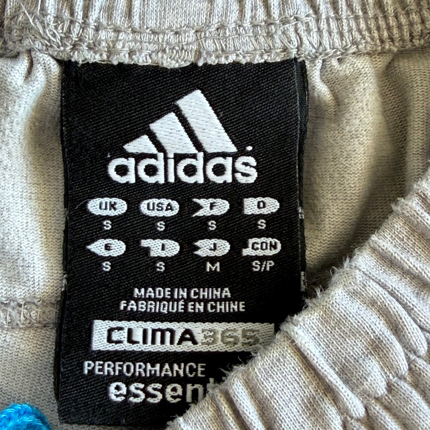 Y2K Adidas Three Stripe Cotton Shorts - XS