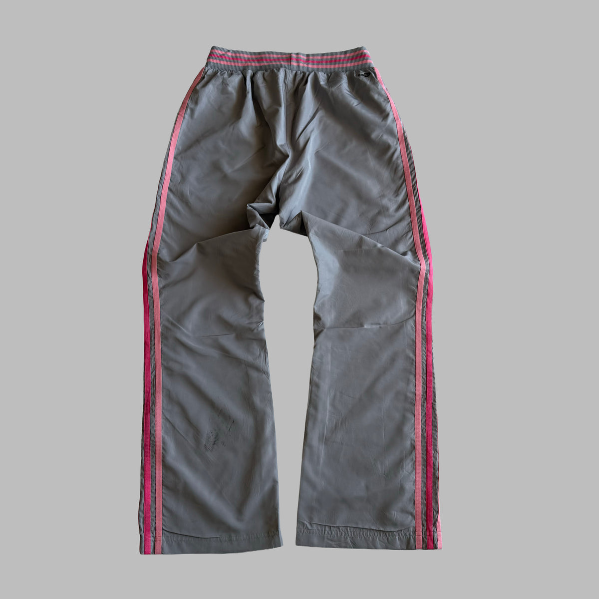 Y2K Adidas Three Stripe Active Track Pants - S