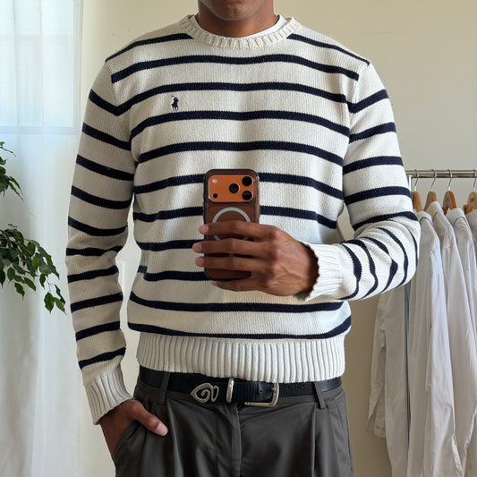 Ralph Lauren Striped Heavy Knit - Large
