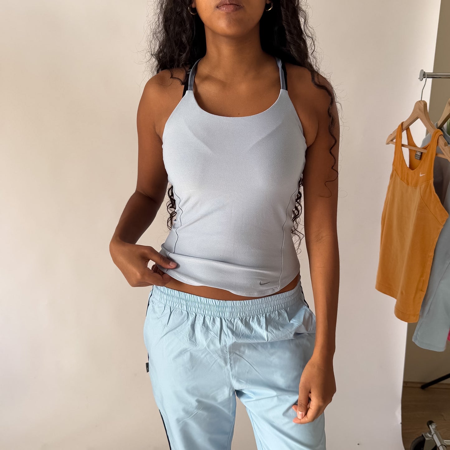 Y2K Nike Strappy Activewear Tank - M/L