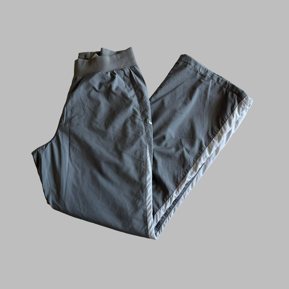 Y2K Nike Striped Lightweight Active Track Pants - S