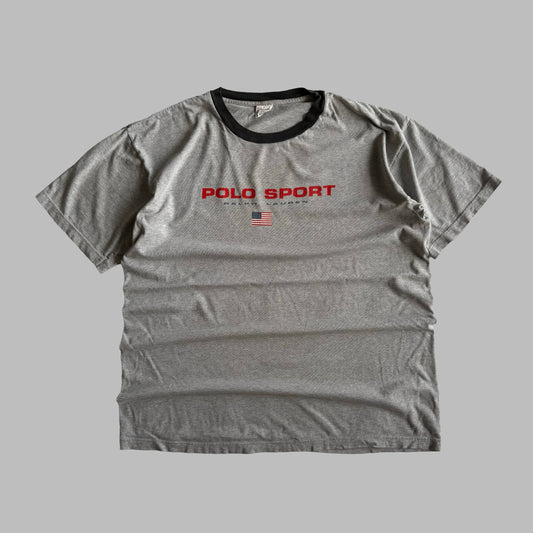 90s Ralph Lauren Polo Sport Spell Out T-Shirt - L