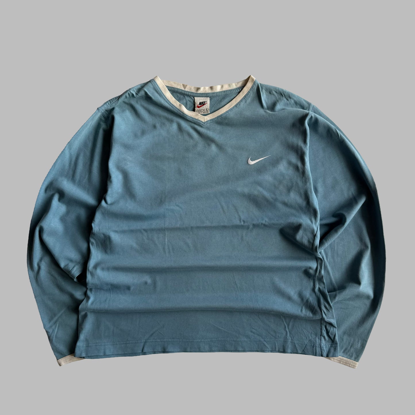 90S Nike Single Swoosh Longsleeve - L