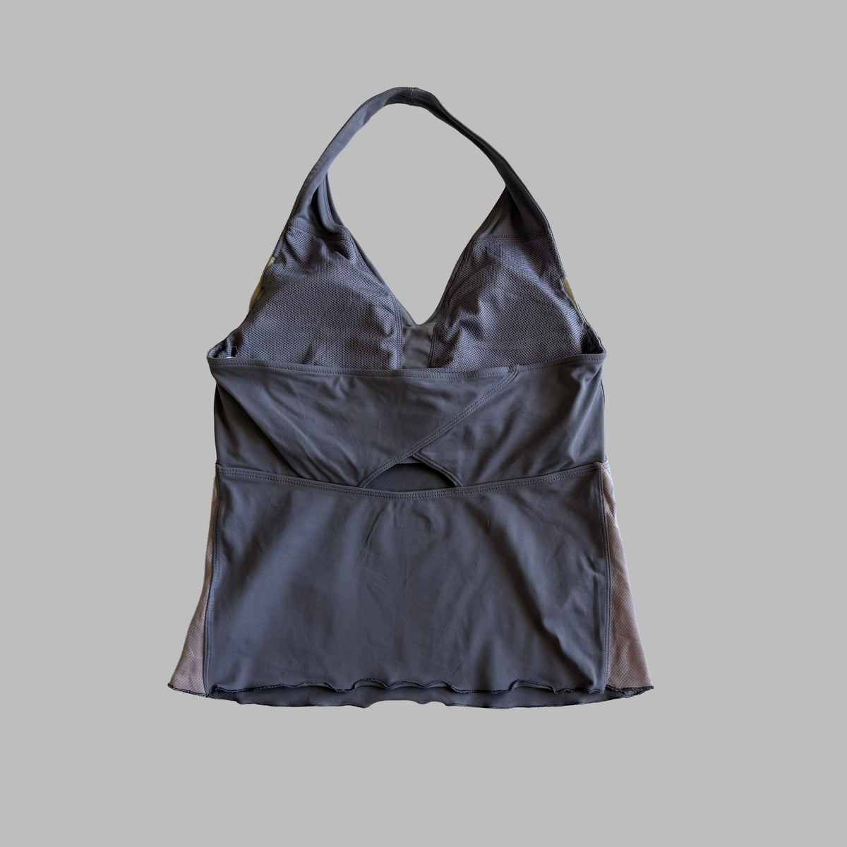 Y2K Nike Halter Neck Activewear Tank - M/L