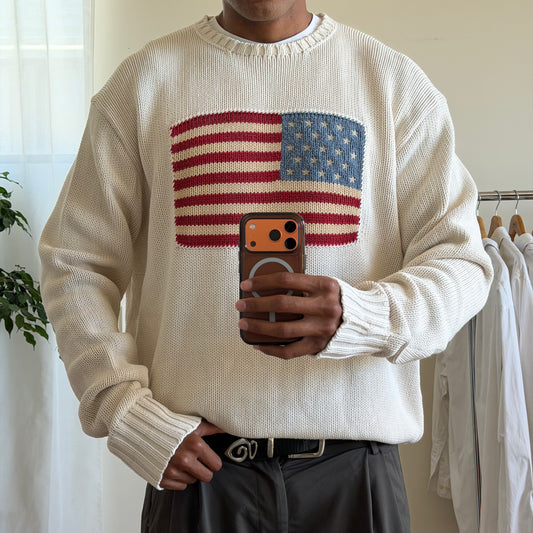 Polo Flag Knit - XXL