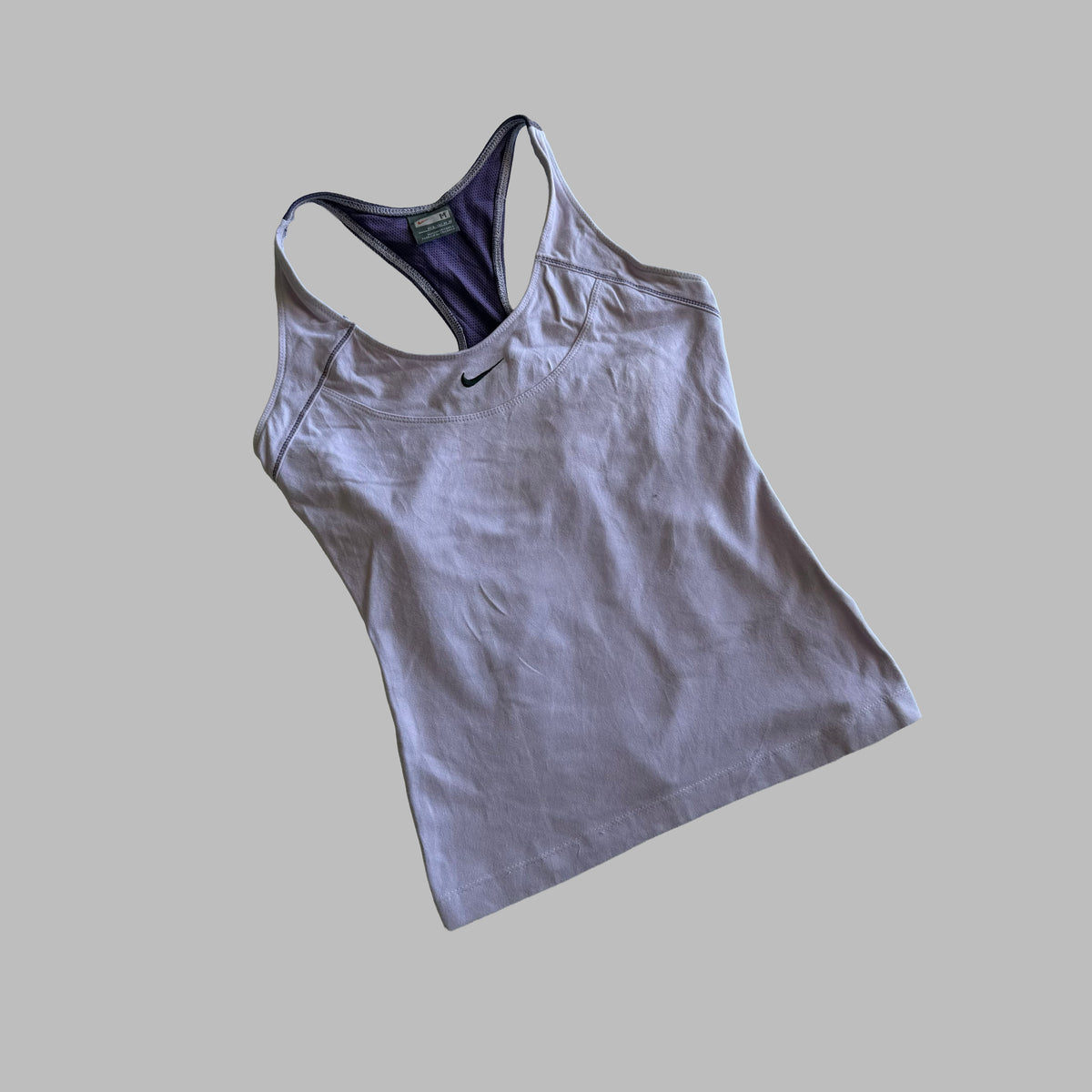 Y2K Nike Scoop Neck Racerback activewear Tank - M