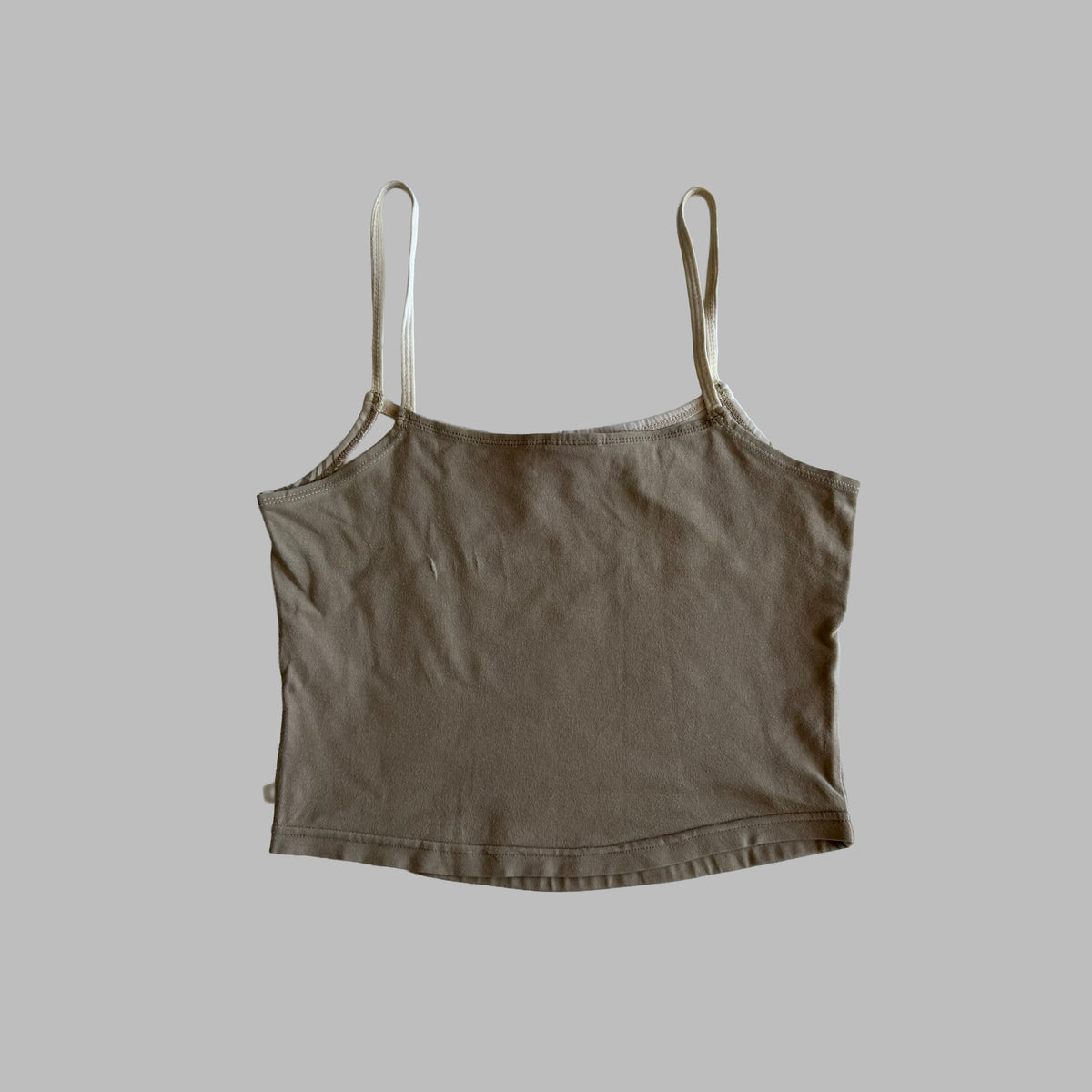 Y2K Nike Striped Cropped Tank - M