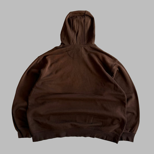 Y2K Nike Spell Out Hoodie - L