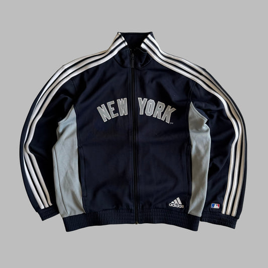 Y2K Adidas New York Yankees Track Jacket - S