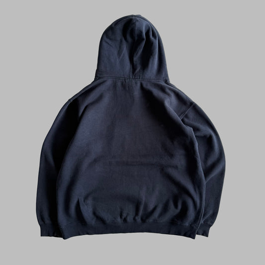 Y2K Stussy Heavyweight Cursive Hoodie - M