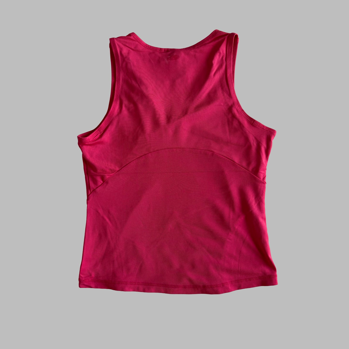 Y2K Adidas V-Neck Activewear Tank - S
