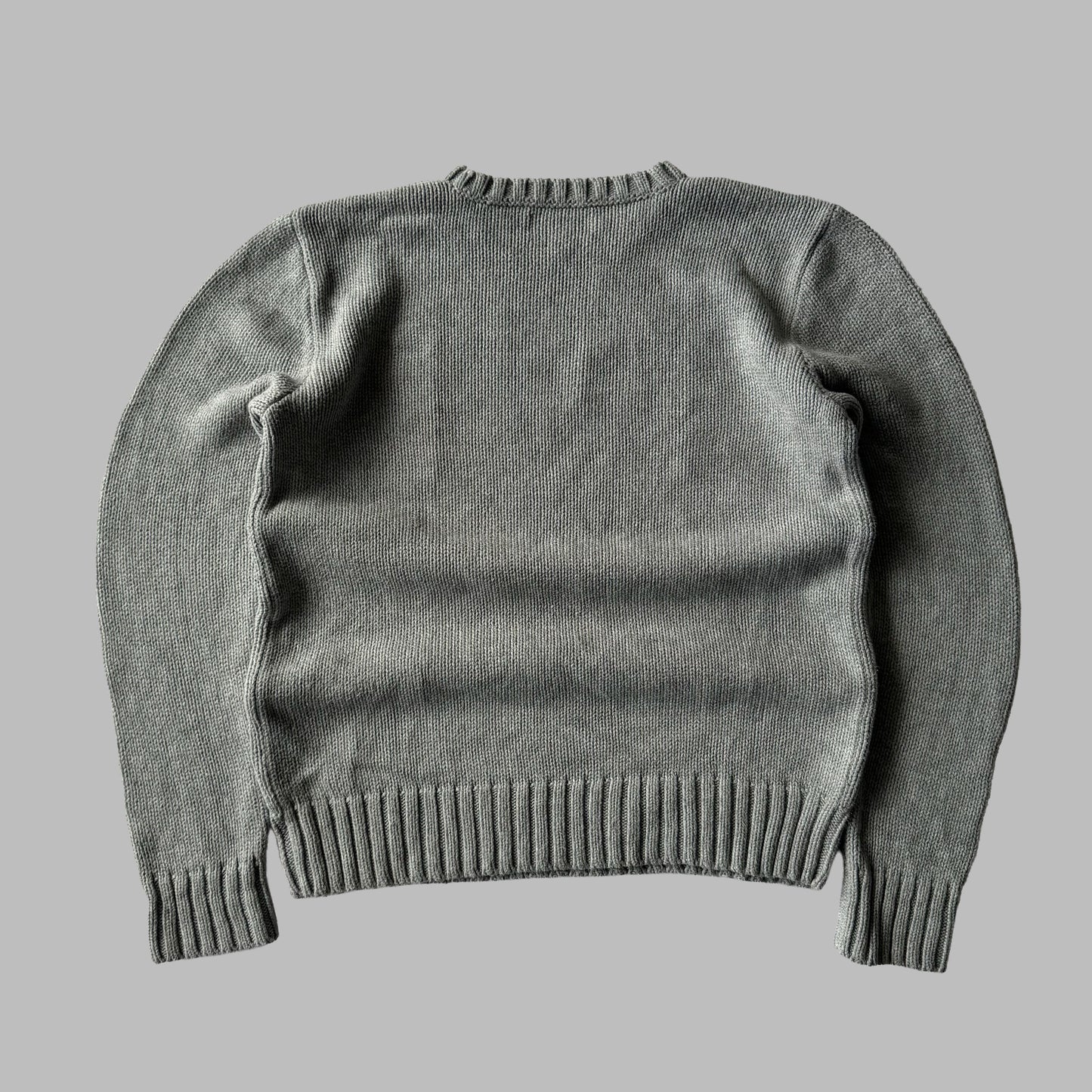 Ralph Lauren Flag Heavy Knit - Small