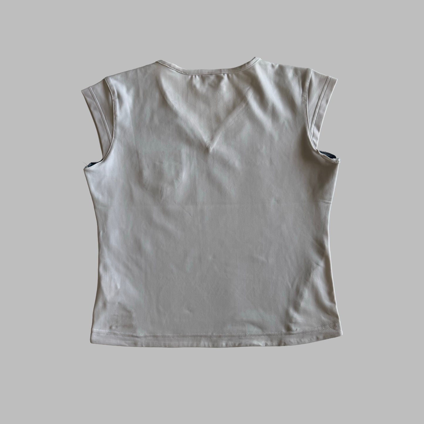 Y2K Adidas Spellout Activewear Top - M