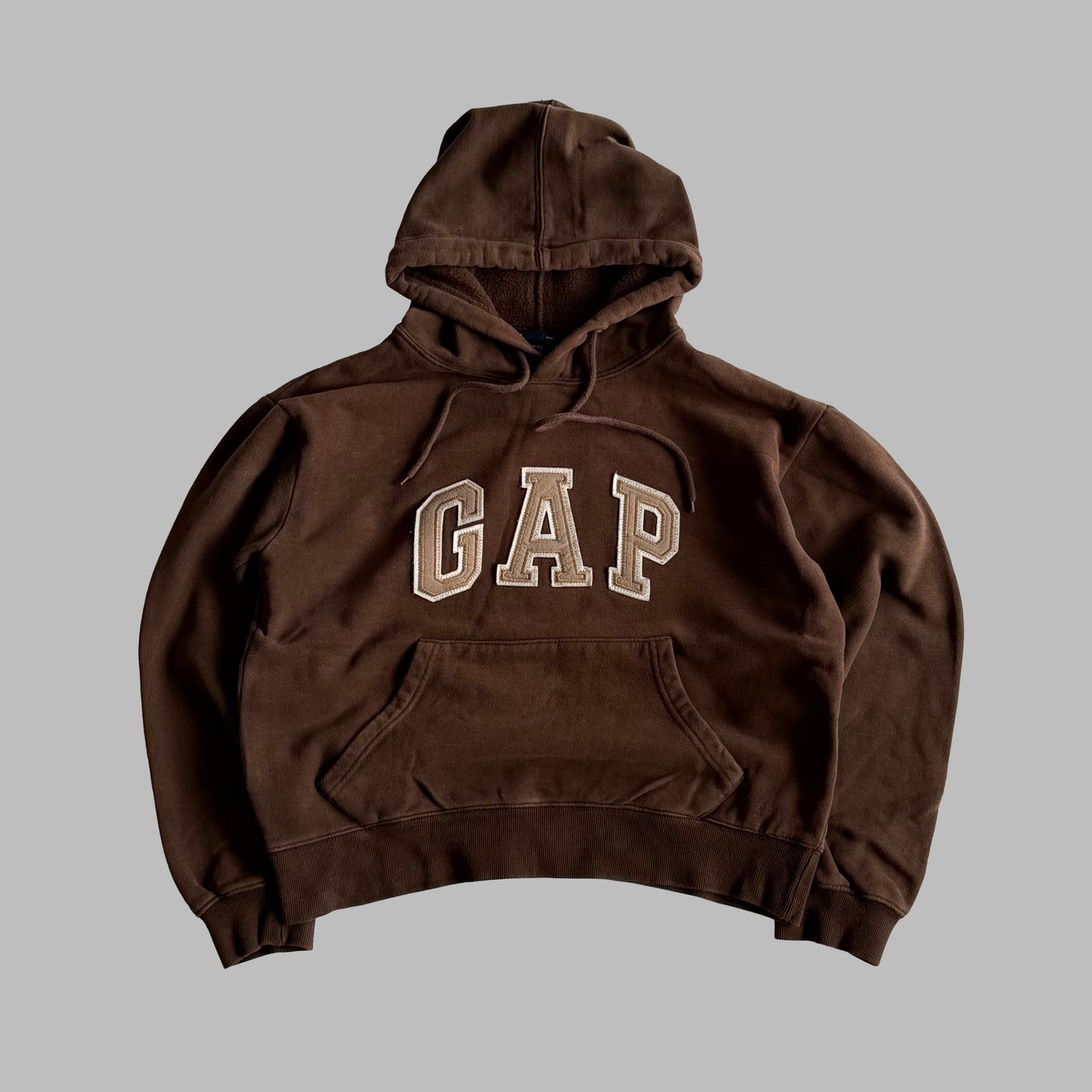 Y2K Brown Gap Hoodie - XS