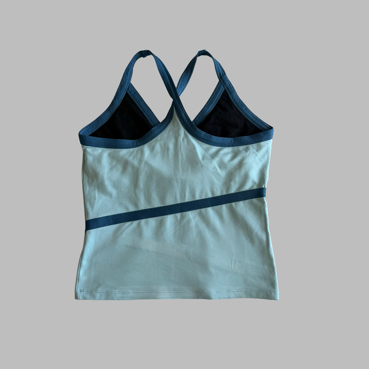 Y2K Puma Synched Racer Back Activewear Tank - L