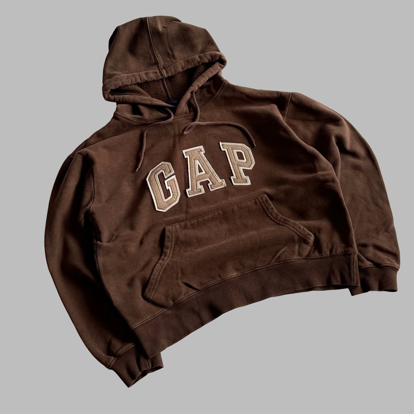 Y2K Brown Gap Hoodie - XS