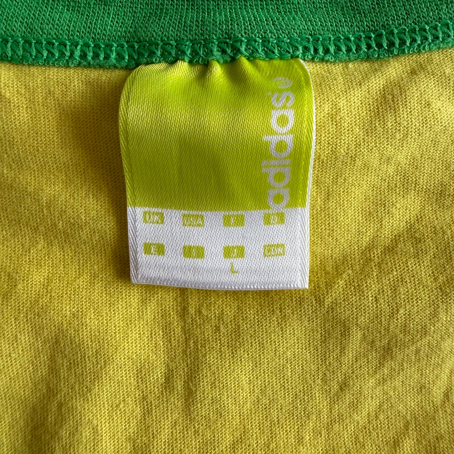 Y2K Adidas Ringer Baby Tee - L