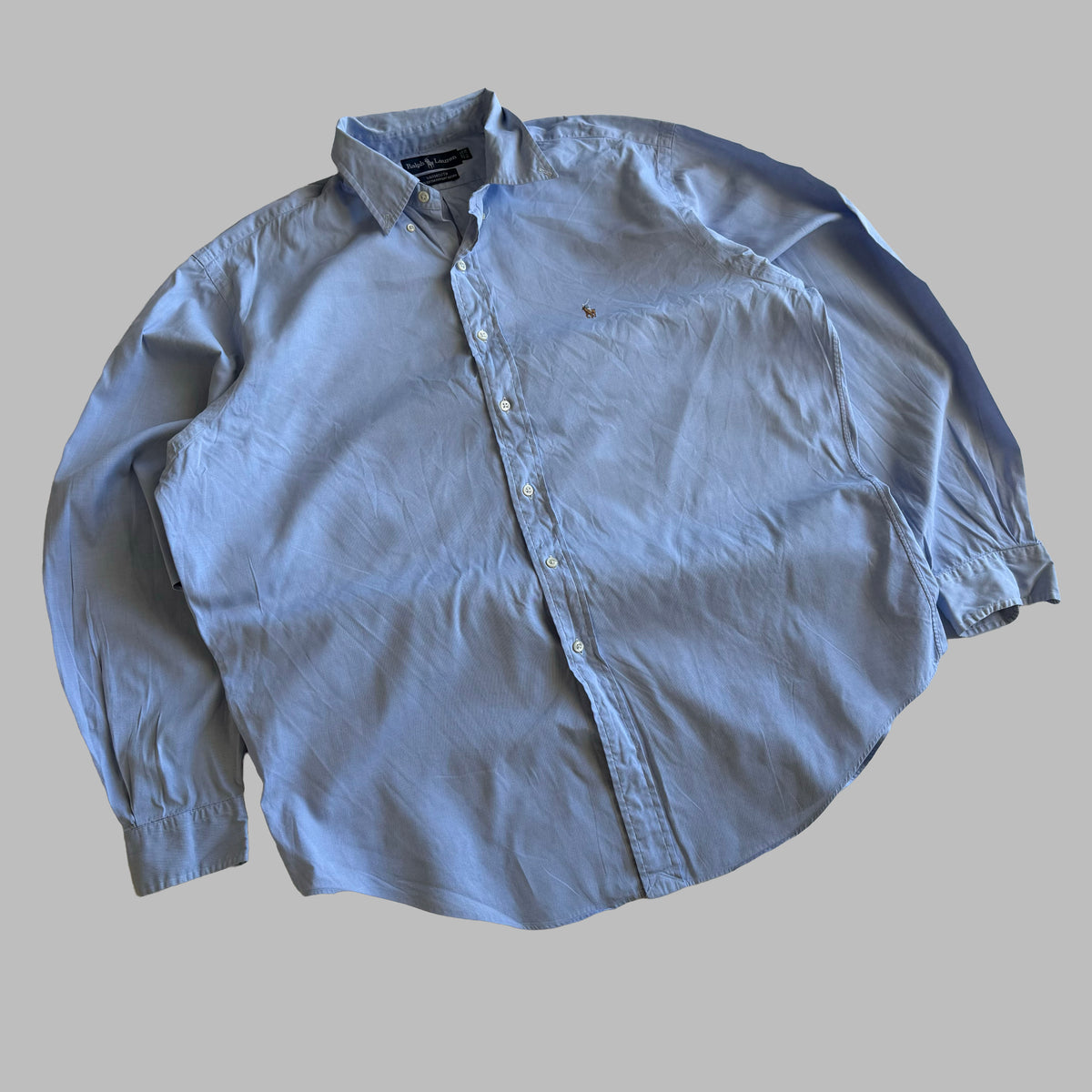 Y2K Polo Ralph Lauren Classic Button Up Shirt - L