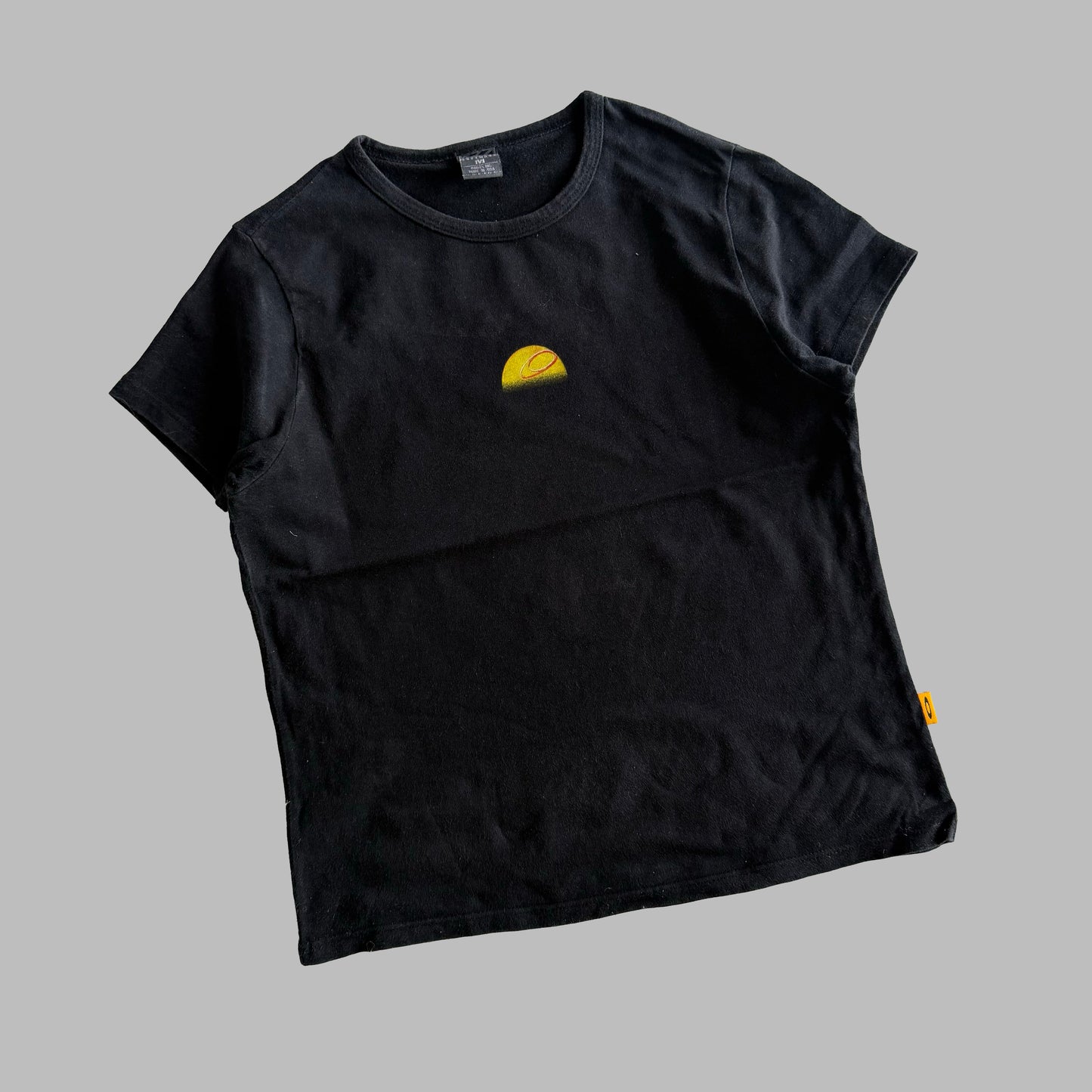 Y2K Oakley Software Half Moon Baby Tee - M