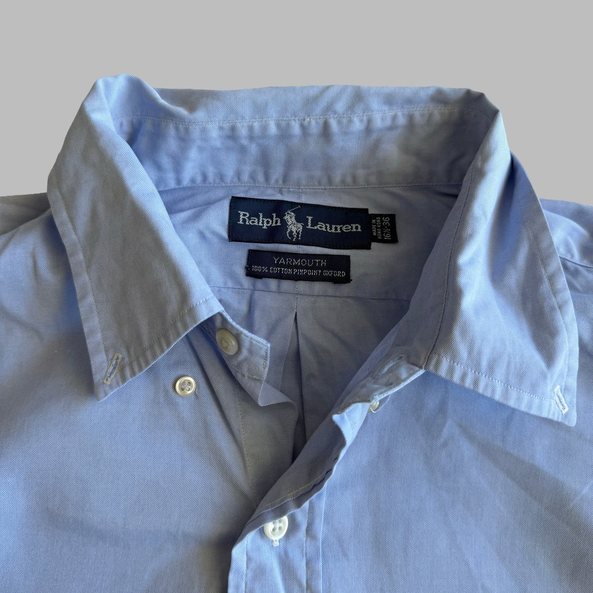 Y2K Polo Ralph Lauren Classic Button Up Shirt - L