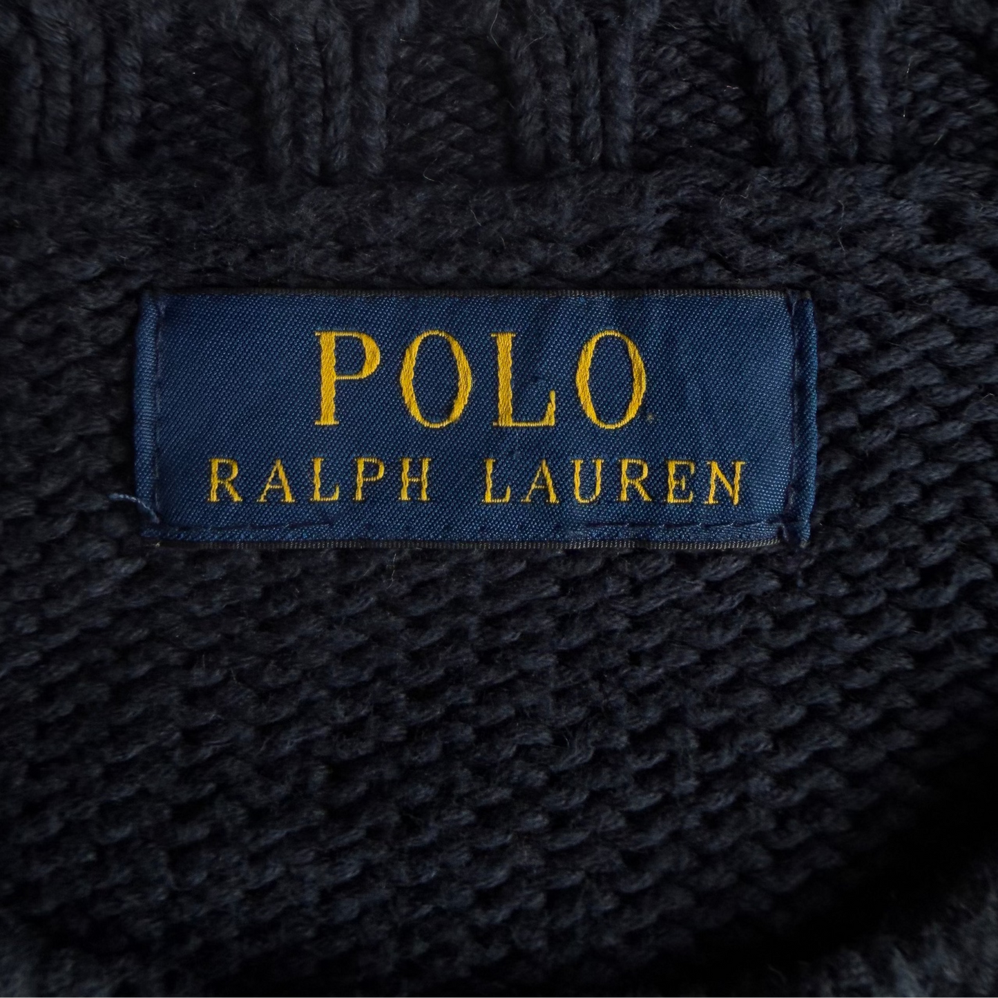 Ralph Lauren Flag Heavy Knit - Small