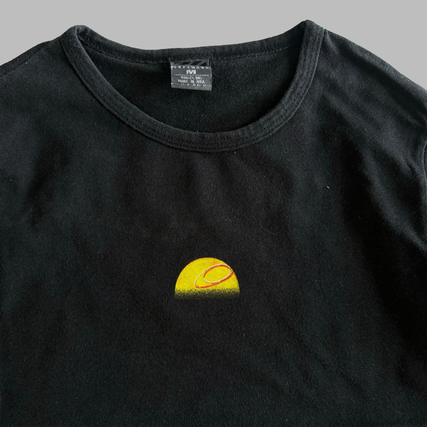 Y2K Oakley Software Half Moon Baby Tee - M