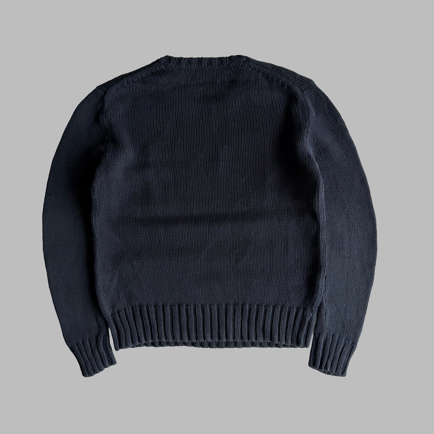 Ralph Lauren Flag Heavy Knit - Small