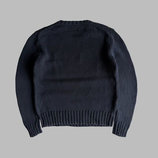 Ralph Lauren Flag Heavy Knit - Small